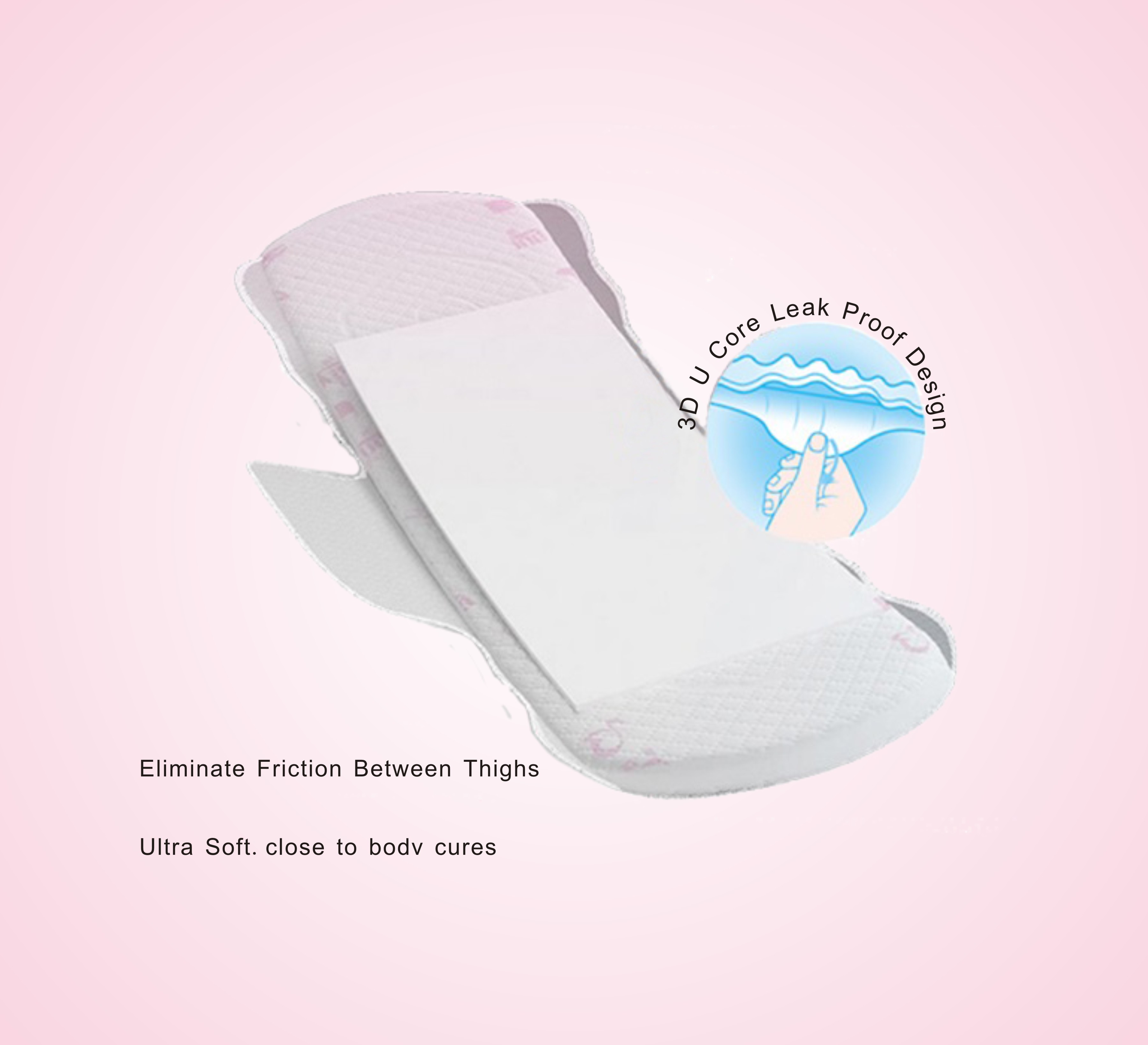 Free sample sanitary pads, lady organic cotton anion sanitary napkin